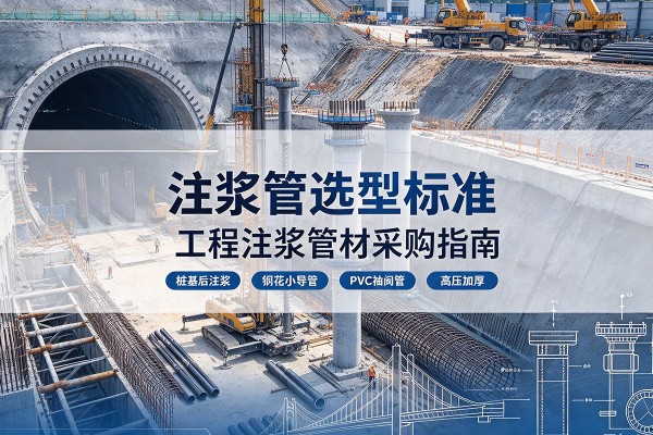渝水注浆管选型标准
