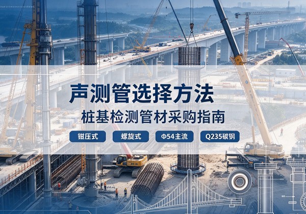 渝水声测管选型标准