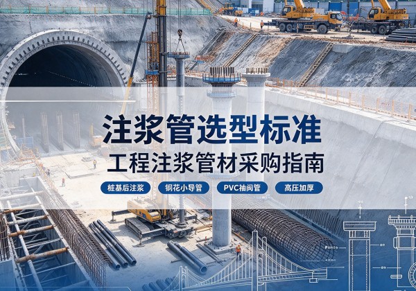 渝水注浆管选型标准